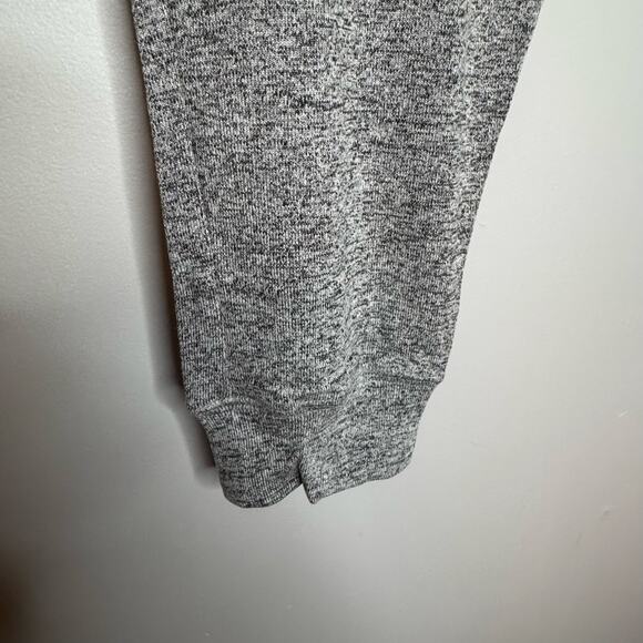 Laila Jayde Heather Gray Knit Drawstring Jogger Pants NWT Women Size Medium - Picture 5 of 10